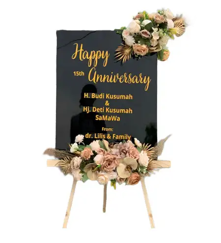 Papan Bunga Akrilik Plosoarang